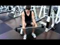 Reverse Wrist Curls (Barbell) Image