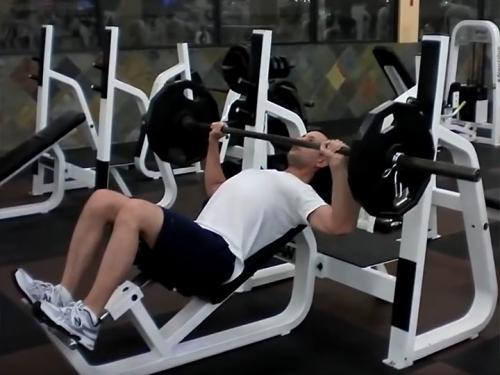Incline Bench Press (Barbell) Image