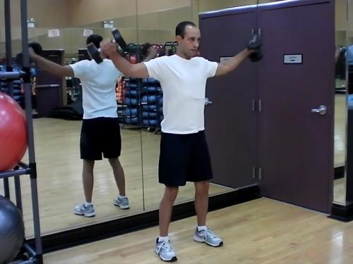 Lateral Raises Dumbbell Image