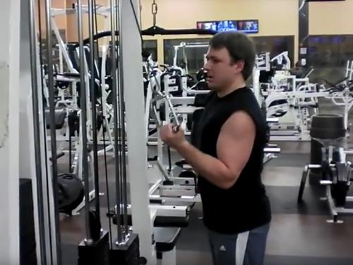 One-Arm Reverse Push-Downs (Cable) Image