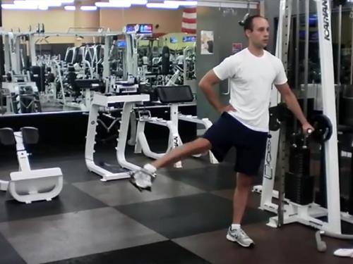 Standing Hip Adductions (Cable) Image