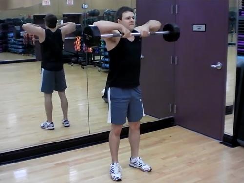 Upright Rows (Barbell) Image