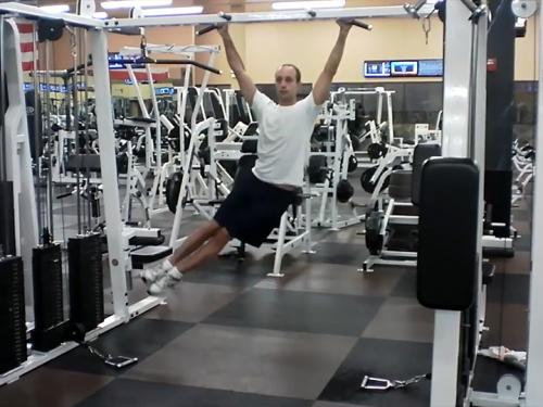 Hanging Serratus Crunch Image
