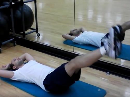 Leg Raises (Flat Surface) Image