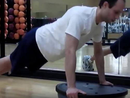 Push-Ups (Bosu Ball)